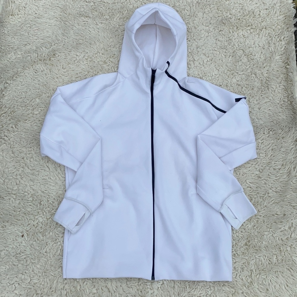 White Adidas Hoodie